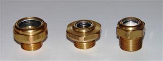 Oil Level standard, oil sight glass brass