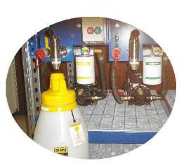 Lubristation S oil tap bar and Oil Safe