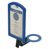 Label Safe ID componenten met ID ring, Label Safe frame, pocket, label enz.