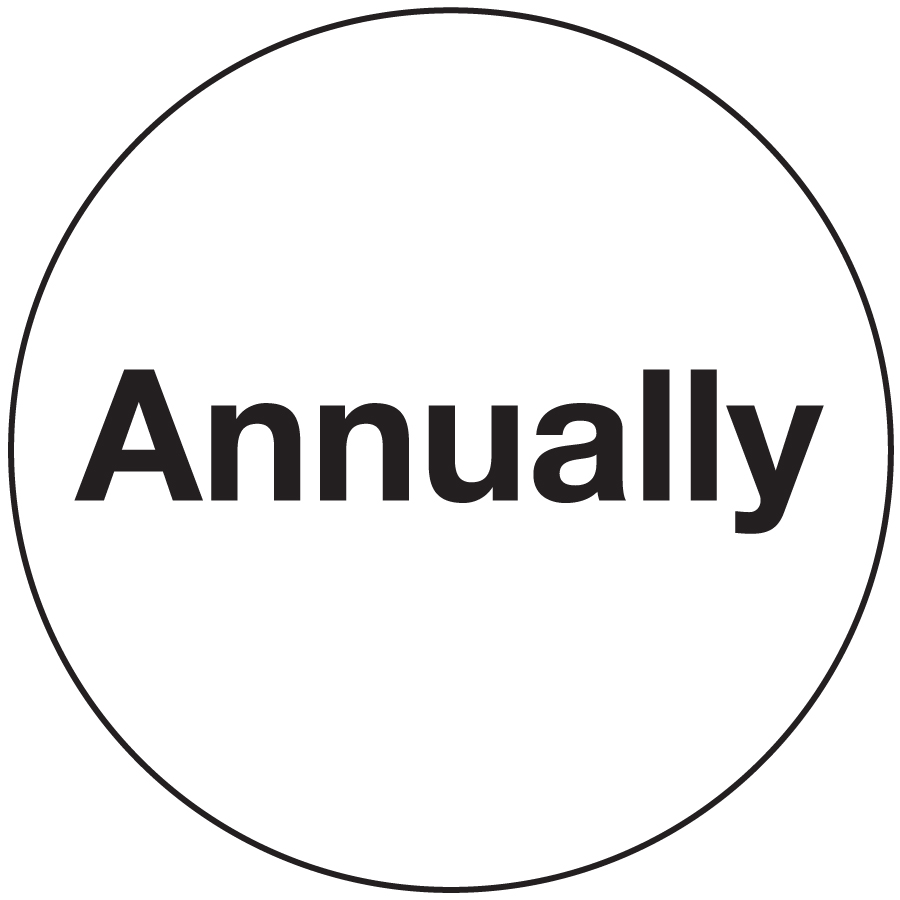 Label Safe Label Annually