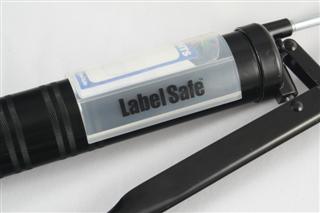 Label Safe label Wrap Label bescherm huls zelfklevend voor vetpistolen.
