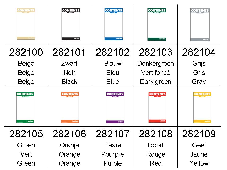 Label Safe Labels Klein Zelfklevend 10 kleuren