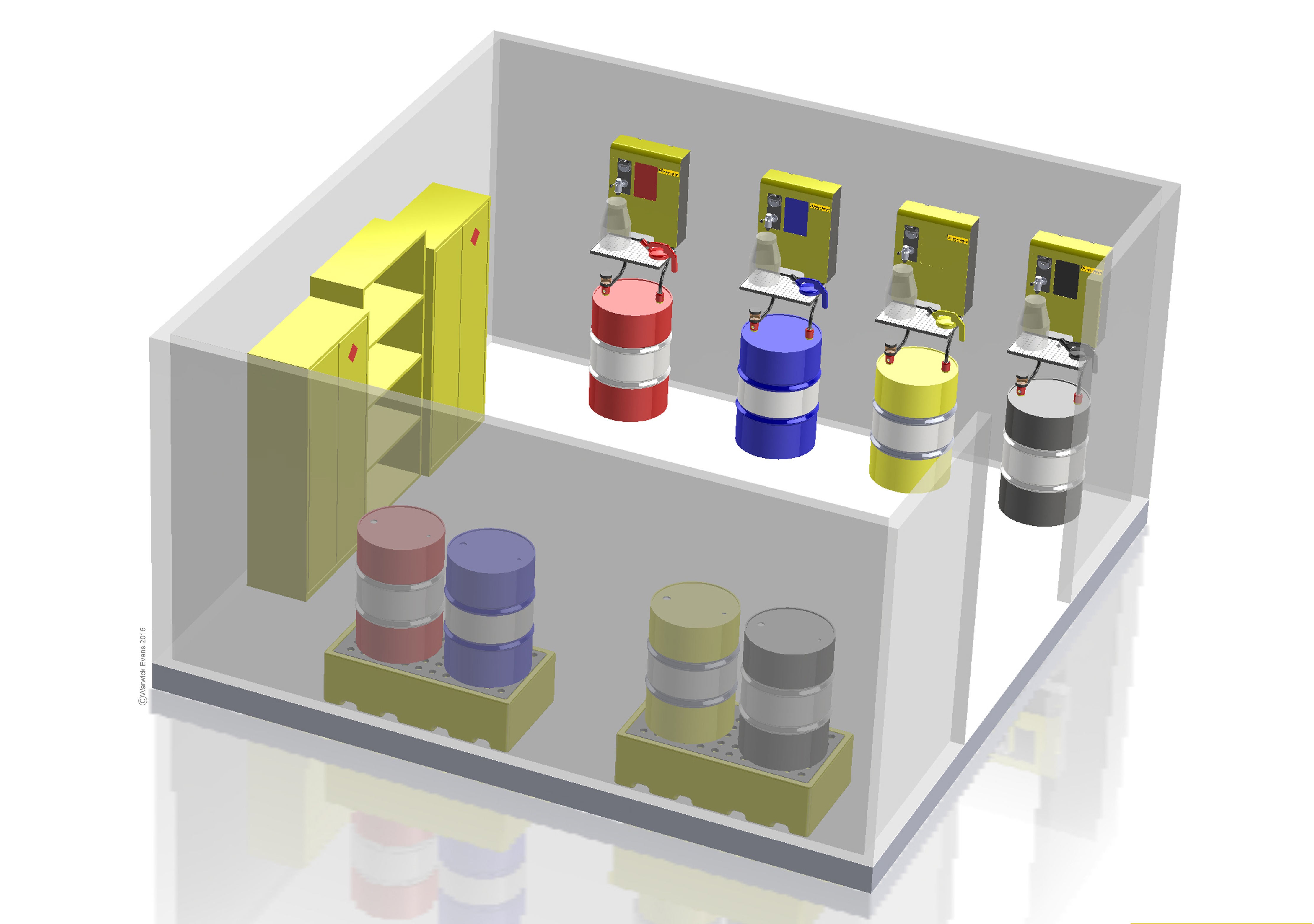 Alu Maaden Luberoom design Lustor Lubrication Storage system